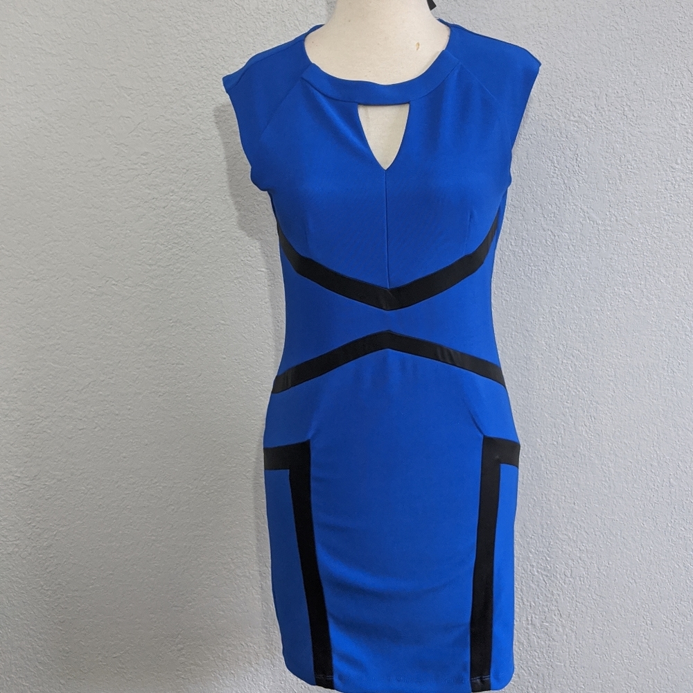 Blue dress for day to night